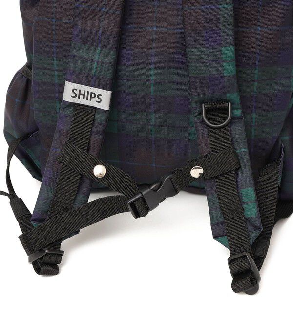 SHIPS KIDS「SHIPS KIDS:50th ANNIV チェック デイ パック M」|リュック|