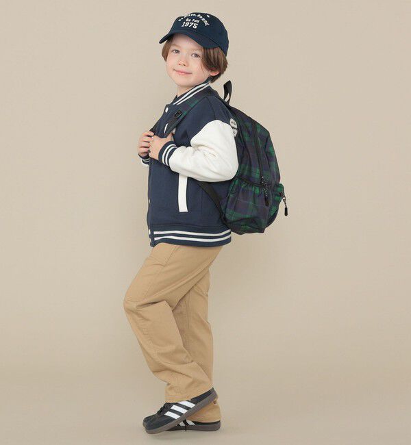 SHIPS KIDS「SHIPS KIDS:50th ANNIV チェック デイ パック M」|リュック|