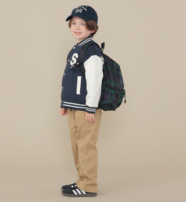 SHIPS KIDS「SHIPS KIDS:50th ANNIV チェック デイ パック M」|リュック|