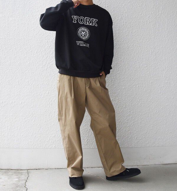 SHIPS any「SHIPS any: any city カレッジライク プリント&刺繍 リラックス スウェット◇」|スウェット・ジャージ|