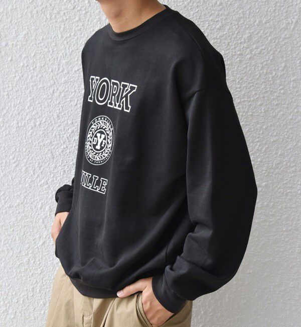 SHIPS any「SHIPS any: any city カレッジライク プリント&刺繍 リラックス スウェット◇」|スウェット・ジャージ|