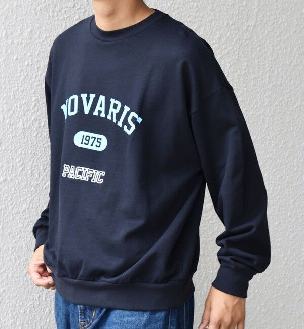 SHIPS any「SHIPS any: any city カレッジライク プリント&刺繍 リラックス スウェット◇」|スウェット・ジャージ|