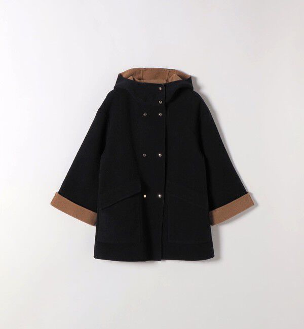 SHIPS any: リバー フーデッド Aライン ミドル コート（SHIPS any