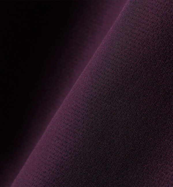 quaranciel「quaranciel:〈洗濯機可能〉ハーフ ジップ ロゴ 刺繍 ドロスト プルオーバー」|プルオーバー|