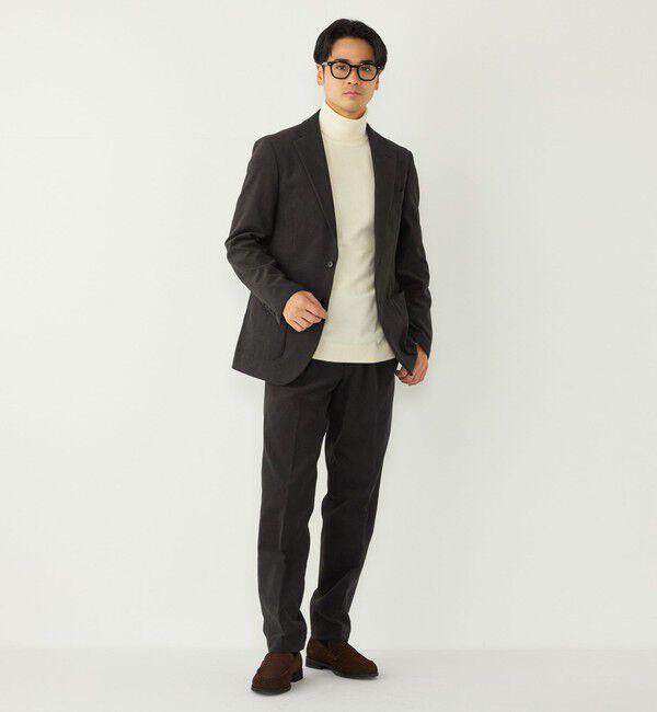 SHIPS Colors 「SHIPS Colors:〈手洗い可能〉アンチピリング 12ゲージ タートルネック ニット」|ニット・セーター|