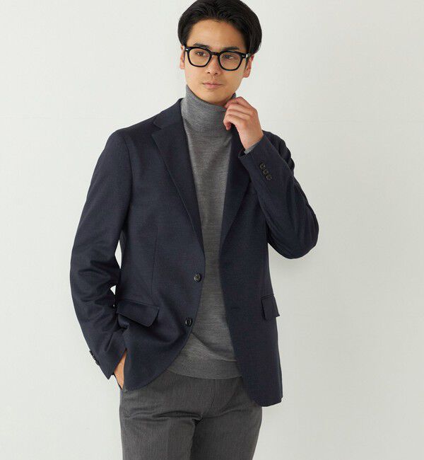 SHIPS Colors 「SHIPS Colors:〈手洗い可能〉アンチピリング 12ゲージ タートルネック ニット」|ニット・セーター|