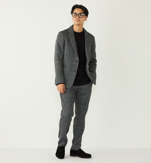 SHIPS Colors 「SHIPS Colors:セーター フリース 2ボタン ジャケット(セットアップ対応可能)◇」|テーラードジャケット|