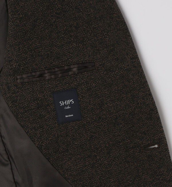 SHIPS Colors 「SHIPS Colors:セーター フリース 2ボタン ジャケット(セットアップ対応可能)◇」|テーラードジャケット|