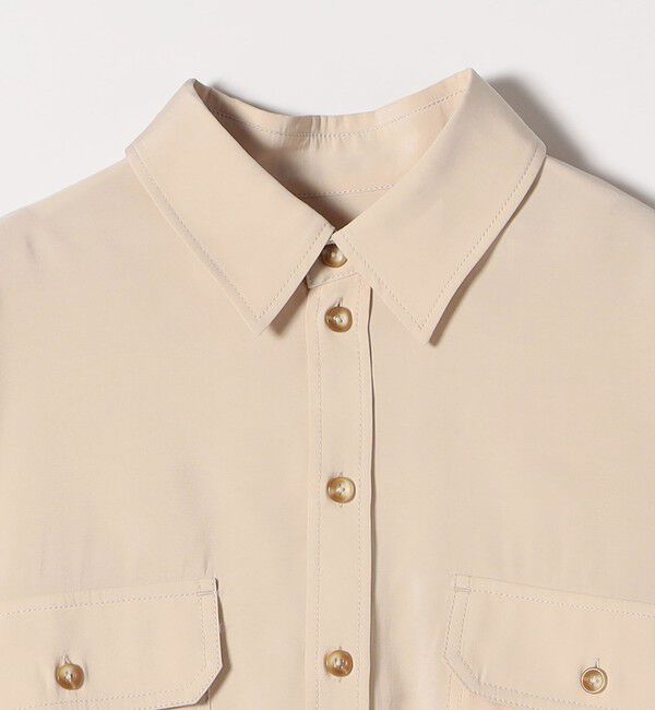 quaranciel「quaranciel:〈洗濯機可能〉フィブリル ビッグ ポケット レギュラー シャツ」|シャツ・ブラウス|