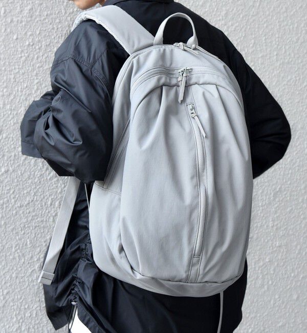 SHIPS any「SHIPS any:〈撥水〉AQUA defense(TM) ユーティリティー バックパック◆」|リュック|ライトグレー