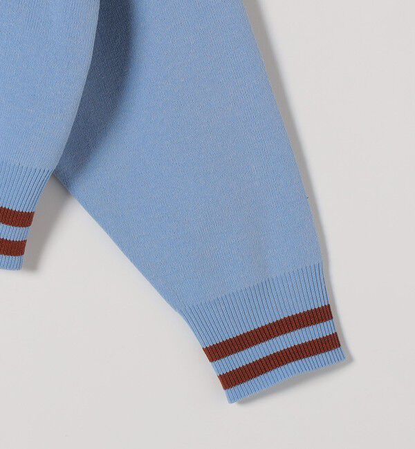 SHIPS any「SHIPS any:〈手洗い可能〉コットン ミックス ライン ポロニット プルオーバー」|ニット・セーター|