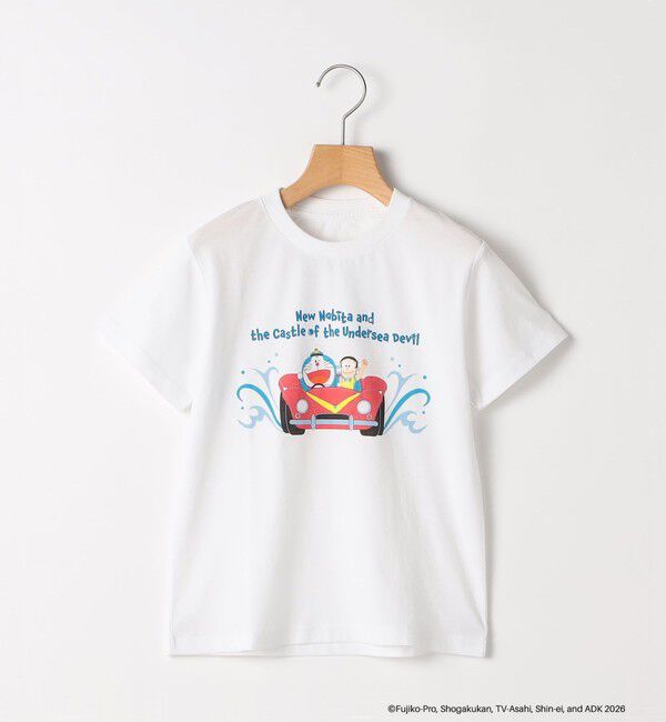 SHIPS KIDS「SHIPS KIDS:80～90cm /＜映画ドラえもん 新・のび太の海底鬼岩城＞ Tシャツ」|Tシャツ・カットソー|ホワイト