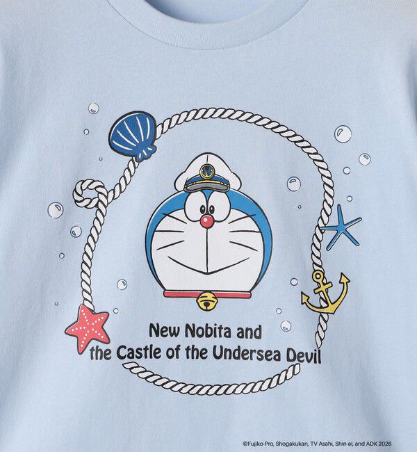 SHIPS KIDS「SHIPS KIDS:80～90cm /＜映画ドラえもん 新・のび太の海底鬼岩城＞ Tシャツ」|Tシャツ・カットソー|