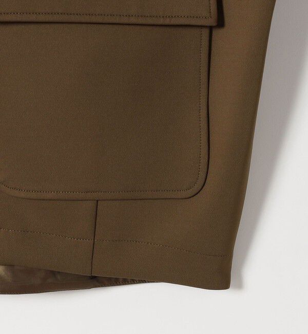 quaranciel「《予約》quaranciel:〈洗濯機可能〉ダンボール ノーカラー コンパクト ブルゾン」|ブルゾン・スタジャン|