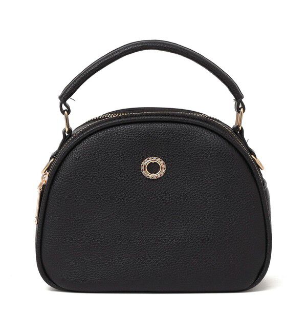 SHIPS any「SHIPS any: ラウンド 2WAY ショルダーバッグ<KIDS>」|ショルダー・メッセンジャー|ブラック