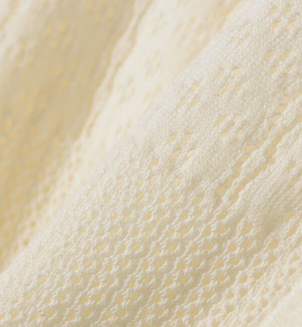 SHIPS for women「《予約》堀田茜&times;SHIPS:〈手洗い可能〉アイレット ニット カーディガン」|カーディガン|