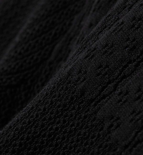 SHIPS for women「《予約》堀田茜&times;SHIPS:〈手洗い可能〉アイレット ニット カーディガン」|カーディガン|