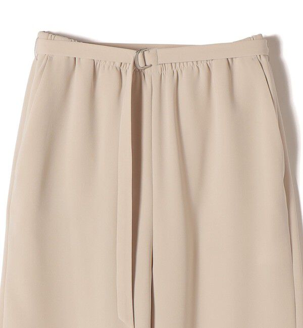 SHIPS for women「《予約》堀田茜&times;SHIPS:〈手洗い可能〉ダブルクロス ベルト 付き パンツ」|その他|