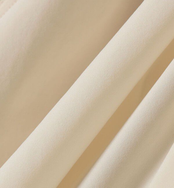 SHIPS for women「《予約》堀田茜&times;SHIPS:〈接触冷感/撥水/洗濯機可能〉TEXBRID ギャザー ブラウス」|シャツ・ブラウス|