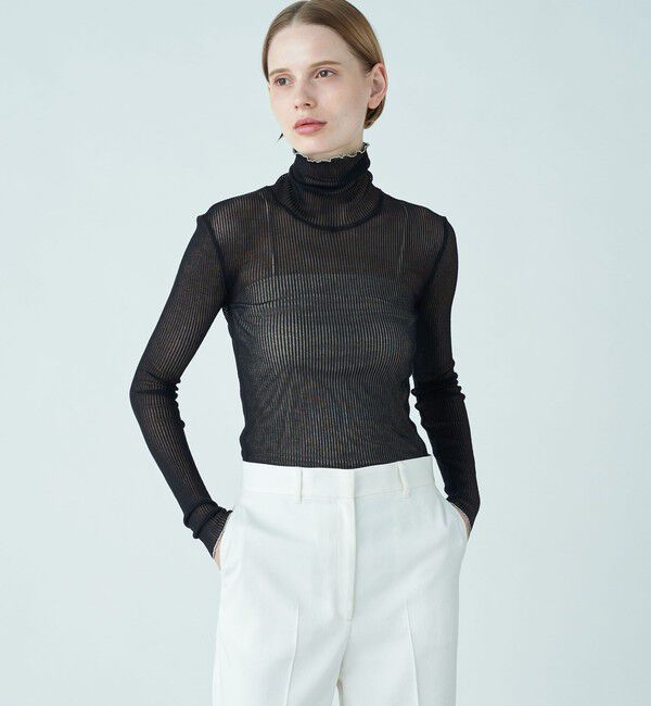 Ballsey「ドライリブ タートルネックプルオーバー」|Tシャツ・カットソー|