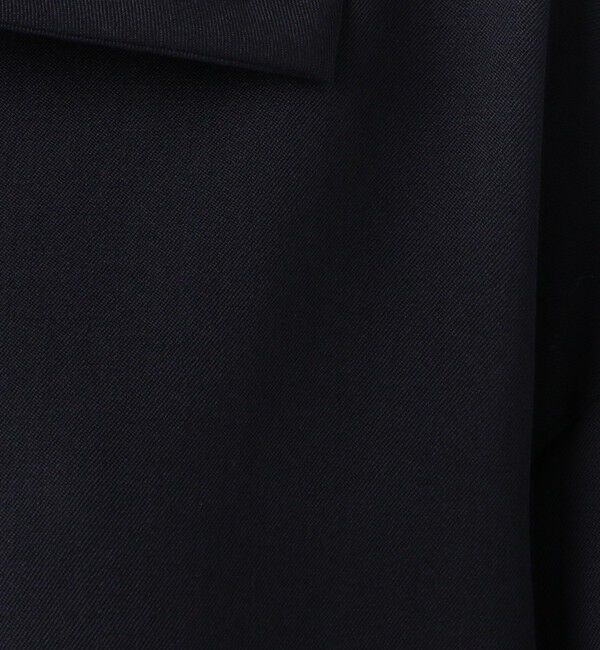 CABaN「 ウールツイル ハイネックロングシャツ」|シャツ・ブラウス|