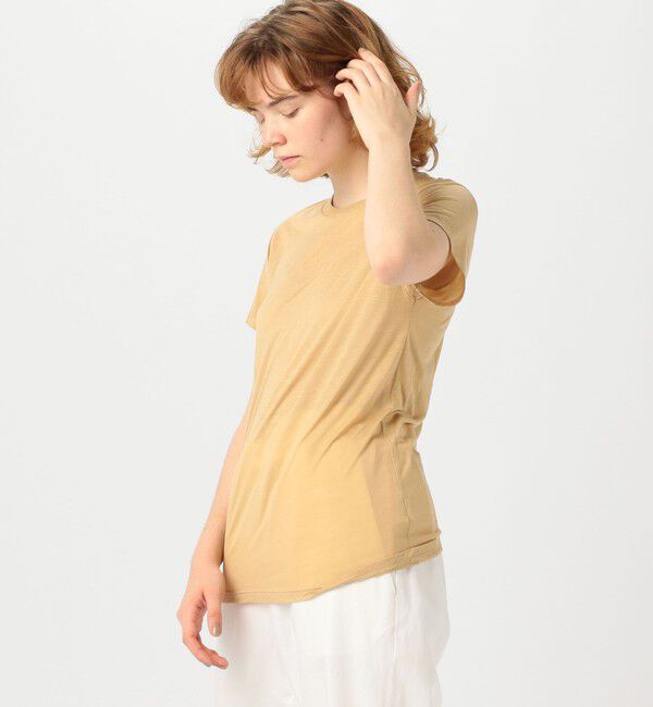 TOMORROWLAND BUYING WEAR「BASE RANGE バンブー クルーネックプルオーバー」|Tシャツ・カットソー|