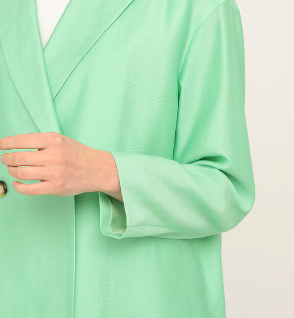 Ballsey「コットンドビーツイル ダブルブレストジャケット」|テーラードジャケット|