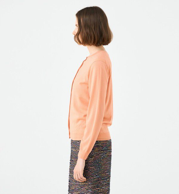 Ballsey「スーパーエクストラファインウール クルーネックカーディガン」|カーディガン|