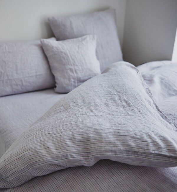 TOMORROWLAND HOME「ストライプリネン 掛布団カバー（シングル）」|その他|