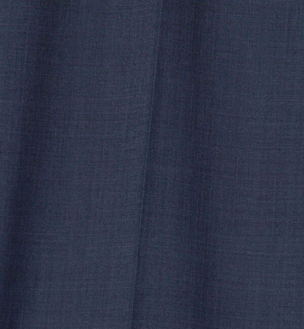 TOMORROWLAND MENS「Super120'sウールポリエステル 1プリーツイージースラックス」|スラックス|