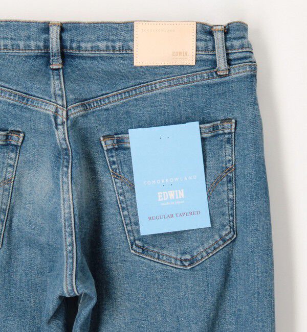 TOMORROWLAND MENS「【別注】EDWIN REGULAR TAPPERD USED デニムパンツ」|デニム|