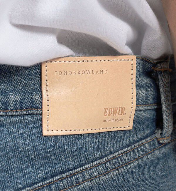 TOMORROWLAND MENS「【別注】EDWIN REGULAR TAPPERD USED デニムパンツ」|デニム|