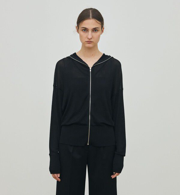 DES PRES「マットレーヨン フーディー」|パーカー|