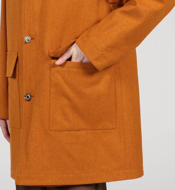 TOMORROWLAND MENS「【別注】INVERTERE ウールコットン リバーシブルコート」|ステンカラーコート|