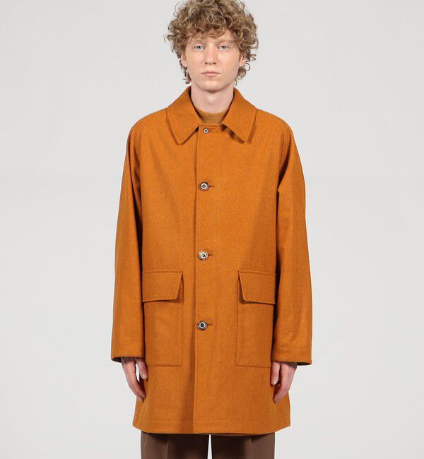 TOMORROWLAND MENS「【別注】INVERTERE ウールコットン リバーシブルコート」|ステンカラーコート|