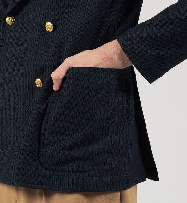 TOMORROWLAND MENS「コットン ダブルブレステッド 6Bジャケット DONDI」|テーラードジャケット|