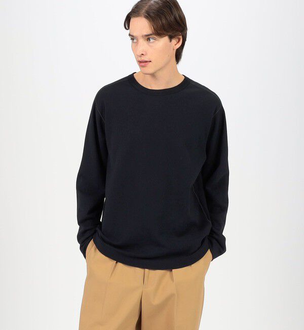 TOMORROWLAND MENS「コットン 接結 クルーネックカットソー」|Tシャツ・カットソー|