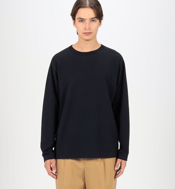 TOMORROWLAND MENS「コットン 接結 クルーネックカットソー」|Tシャツ・カットソー|