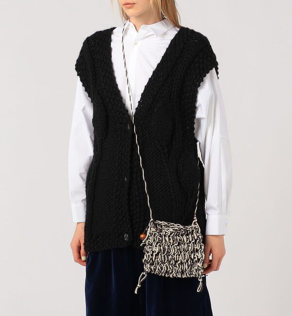 TOMORROWLAND GOODS「MANY RHIZOMES CABLE POUCH」|ショルダー・メッセンジャー|