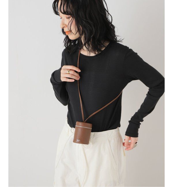  「【blancle/ ブランクレ】S.LETHER CYLINDER BAG Limited」|ショルダー・メッセンジャー|