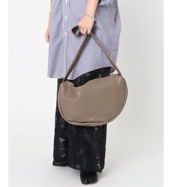  「【blancle/ ブランクレ】S.LETHER Semi circle half shoulder」|ショルダー・メッセンジャー|