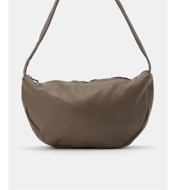  「【blancle/ ブランクレ】S.LETHER Semi circle half shoulder」|ショルダー・メッセンジャー|