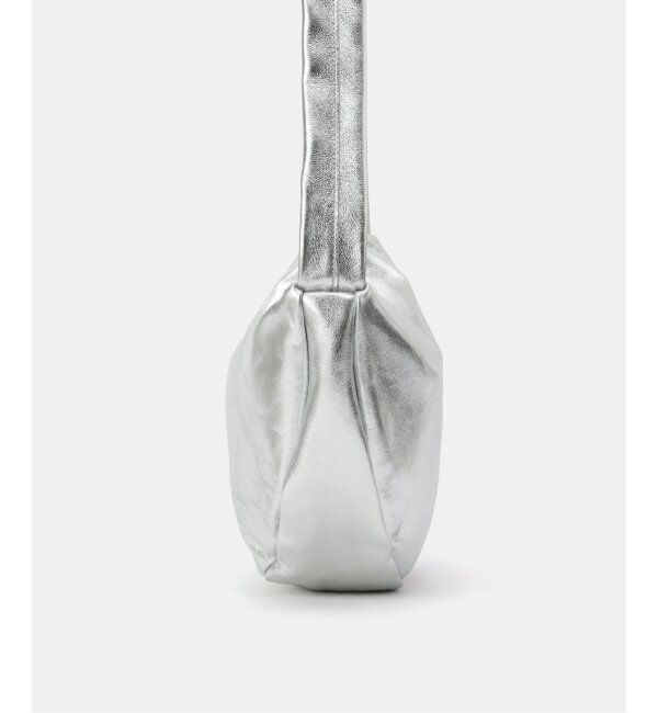  「【blancle/ ブランクレ】M.LETHER Semi circle half shoulder」|ショルダー・メッセンジャー|