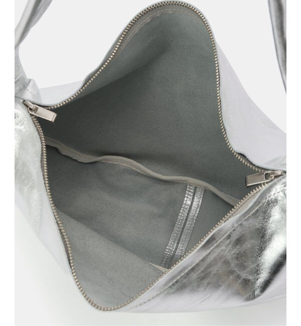  「【blancle/ ブランクレ】M.LETHER Semi circle half shoulder」|ショルダー・メッセンジャー|