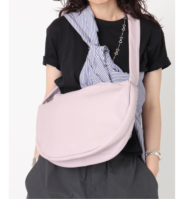  「【blancle/ ブランクレ】別注 S.LETHER Semi circle half shoulder」|ショルダー・メッセンジャー|