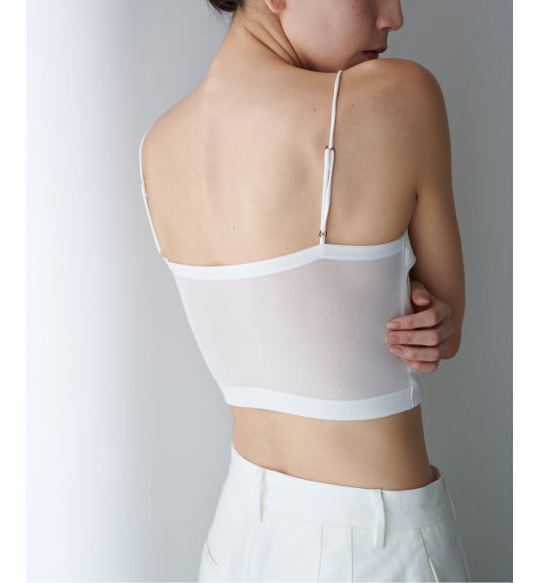 EMILYWEEK「《追加予約》【ESSENTIAL】サテン クロップドバンドゥブラ」|インナー|