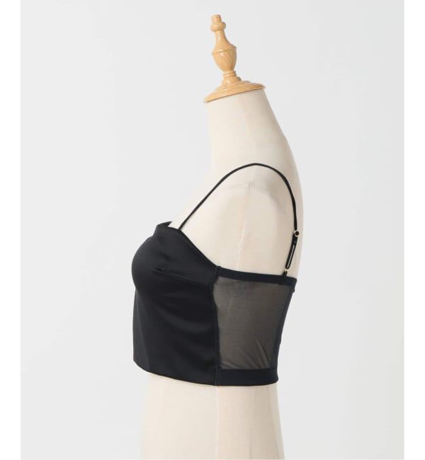 EMILYWEEK「《追加予約》【ESSENTIAL】サテン クロップドバンドゥブラ」|インナー|