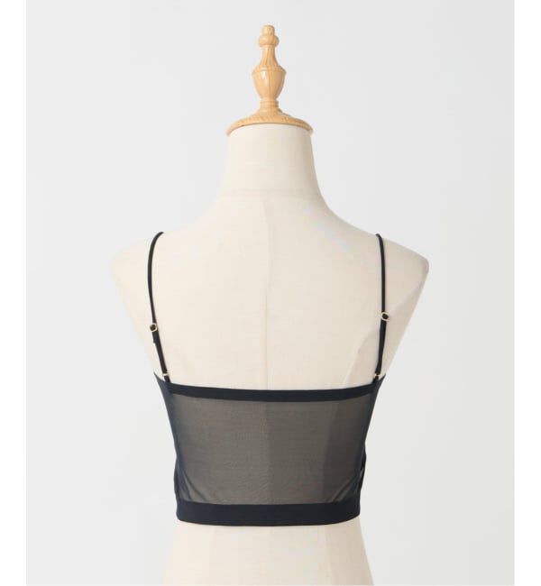 EMILYWEEK「《追加予約》【ESSENTIAL】サテン クロップドバンドゥブラ」|インナー|