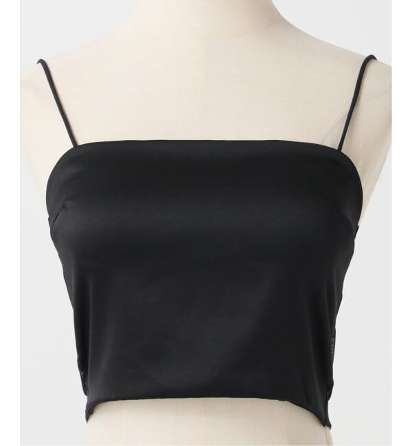 EMILYWEEK「《追加予約》【ESSENTIAL】サテン クロップドバンドゥブラ」|インナー|
