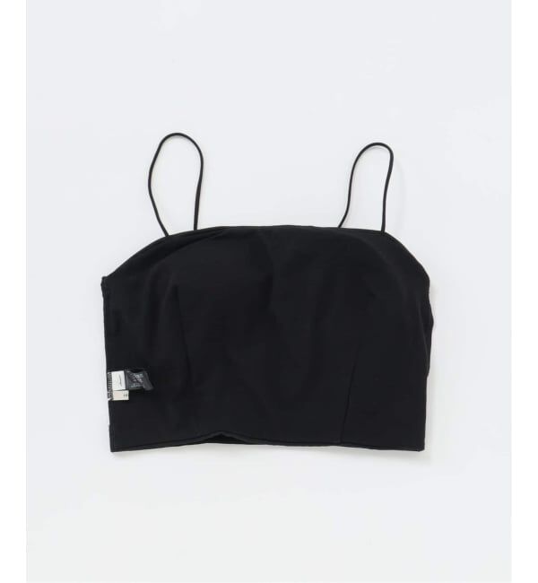 EMILYWEEK「《追加予約》【ESSENTIAL】サテン クロップドバンドゥブラ」|インナー|